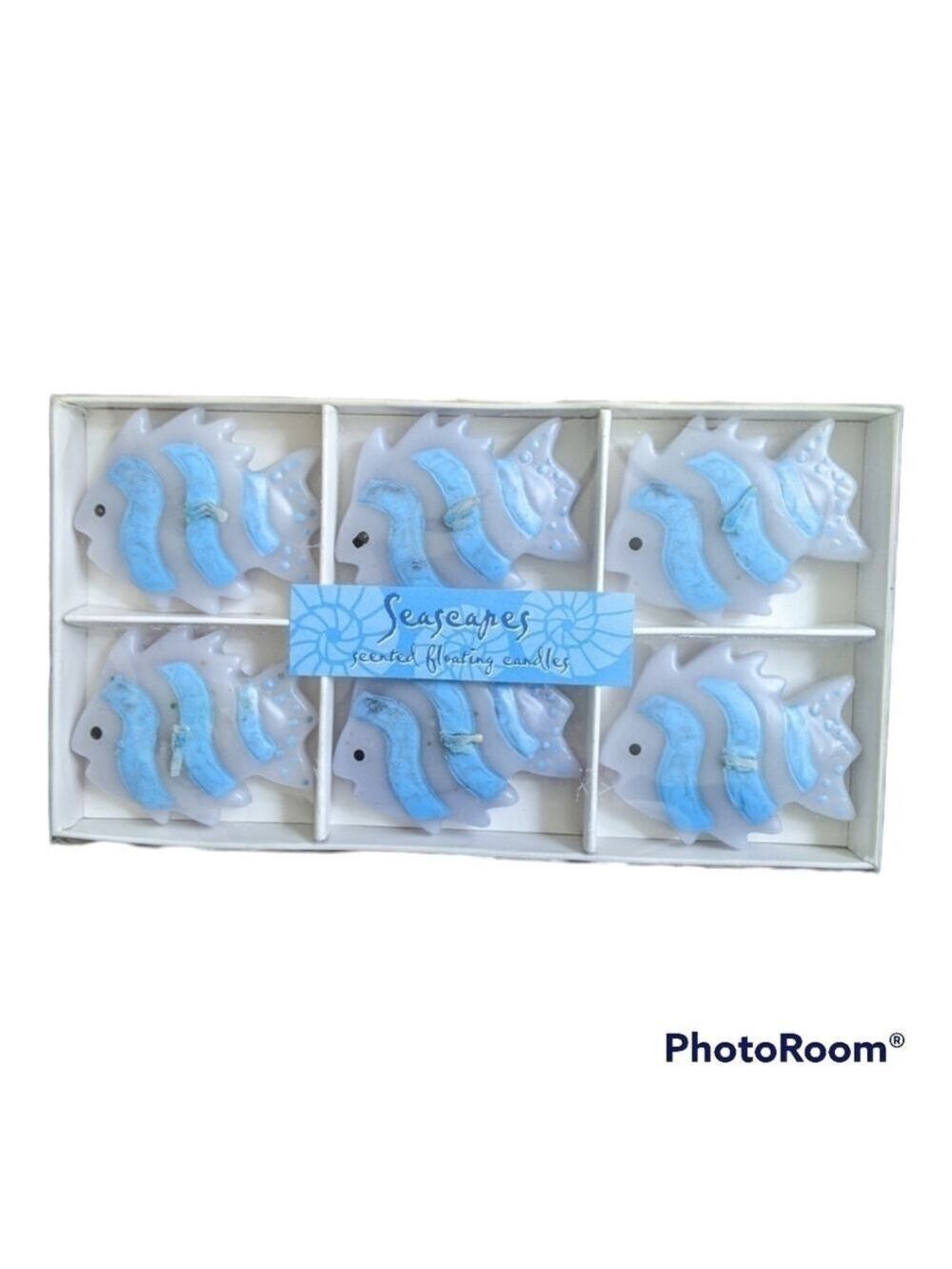 ⭐NEW Seascapes Scented blue floating fish candles